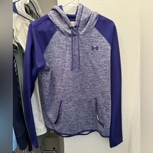 Purple underarmour hoodie